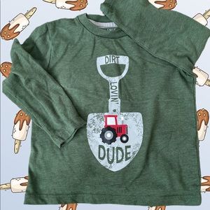 Tractor long sleeve tee